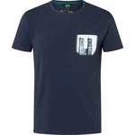 Wiesnknig T-Shirt Frauenkirche (K20) Dunkelblau/Blau