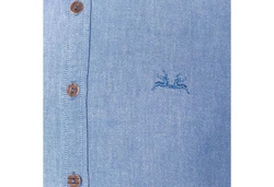 Wiesnknig Outdoorhemd Hemd Wolfgang (12345) Blau/Hellblau