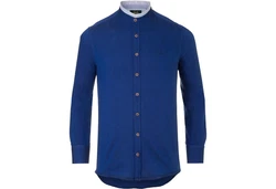 Wiesnknig Outdoorhemd Hemd Wolfgang (12345) Blau/Dunkelblau/Hellblau
