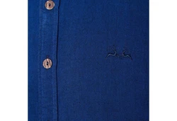 Wiesnknig Outdoorhemd Hemd Wolfgang (12345) Blau/Dunkelblau/Hellblau