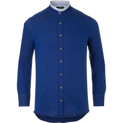Wiesnknig Outdoorhemd Hemd Wolfgang (12345) Blau/Dunkelblau/Hellblau