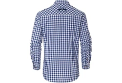 Wiesnknig Outdoorhemd Hemd Laurin Dunkelblau/Blau/Hellblau