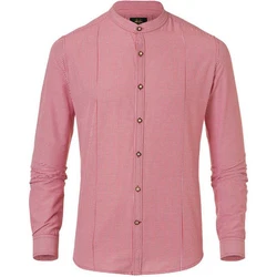 Wiesnknig Outdoorhemd Lasse Rot/Dunkelrot/Rosa