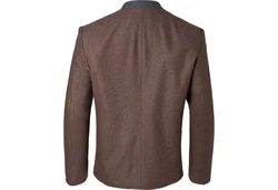 Wiesnknig Outdoorjacke Lodenjacke Benjamin Braun/Rot
