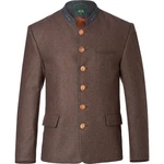 Wiesnknig Outdoorjacke Lodenjacke Benjamin Braun/Rot