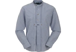 Wiesnknig Outdoorhemd Max Dunkelblau/Blau/Hellblau