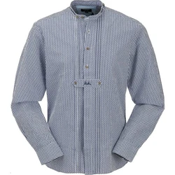 Wiesnknig Outdoorhemd Max Dunkelblau/Blau/Hellblau