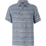 Sherpa Outdoorhemd Kurzarmshirt Tharu Journey Blau/Grau/Hellblau