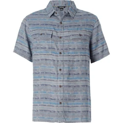 Sherpa Outdoorhemd Kurzarmshirt Tharu Journey Blau/Grau/Hellblau