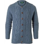 Wiesnknig Winterjacke Strickjacke Ferdinand Dunkelblau/Hellblau/Blau/Türkis