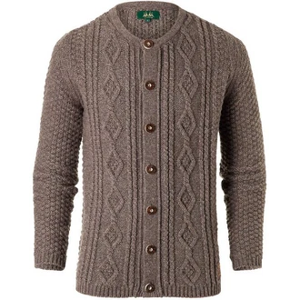 Wiesnknig Winterjacke Strickjacke Ferdinand Khaki/Braun/Grau/Dunkelgrün/Dunkelbraun