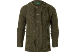 Wiesnknig Winterjacke Strickjacke Ferdinand Dunkelgrün/Grün