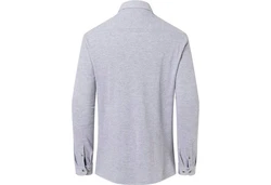 Wiesnknig Outdoorhemd Shirt Piqu Benedikt (K20) Grau/Hellgrau/Pastell