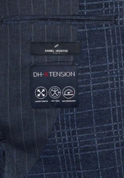 HECHTER PARIS Jackett XTENSION mit Reverskragen Hellblau/Dunkelblau/Blau