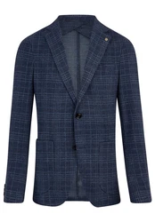 HECHTER PARIS Jackett XTENSION mit Reverskragen Hellblau/Dunkelblau/Blau