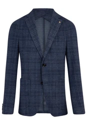 HECHTER PARIS Jackett XTENSION mit Reverskragen Hellblau/Dunkelblau/Blau