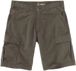 Carhartt Cargoshorts Force Broxton Khaki/Dunkelgrün/Braun