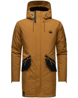 Stone Harbour Wintermantel Ragaan Herren Winterparka Braun/Orange/Khaki/Beige/Rot/Gelb
