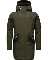 Stone Harbour Wintermantel Ragaan Herren Winterparka Dunkelgrün
