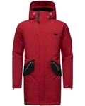 Stone Harbour Wintermantel Ragaan Herren Winterparka Rot/Dunkelrot