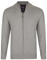 CASAMODA Strickjacke Uni Grau/Braun/Beige/Hellgrau/Dunkelgrau