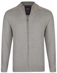 CASAMODA Strickjacke Uni Grau/Braun/Beige/Hellgrau/Dunkelgrau
