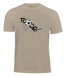 Cotton Prime T-Shirt Fußball Goal Beige/Khaki/Braun/Grau