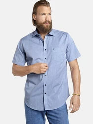 Jan Vanderstorm Hemd EVIN Doppelpack Hellblau/Blau