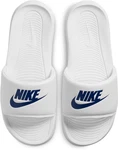 Nike Sportswear Slipper 'Victori One' Weiß/Creme/Blau