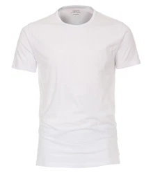 VENTI T-Shirt Weiß/Grau/Creme