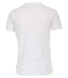 VENTI T-Shirt Weiß/Grau/Creme