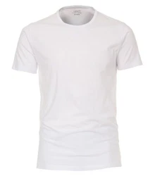 VENTI T-Shirt Weiß/Grau/Creme