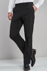 Next Dehnbund Hose Formelle Stretchhose Dunkelgrau/Schwarz/Grau