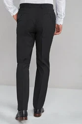 Next Dehnbund Hose Formelle Stretchhose Dunkelgrau/Schwarz/Grau