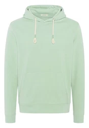 Detto Fatto Kapuzensweatshirt Basic-Stil 