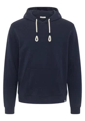 Detto Fatto Kapuzensweatshirt Basic-Stil 