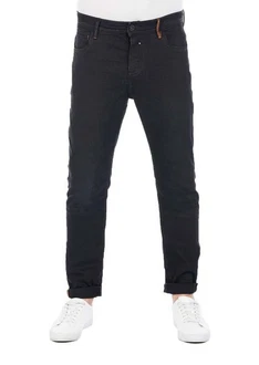 Riverso Herren Jeans Hose RIVToni Tapered Fit Jeanshose Dunkelblau/Dunkelgrau/Schwarz