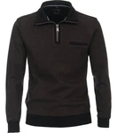 CASAMODA Sweat Troyer Langarm mit Reißverschluss 413572800