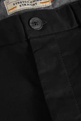 Next Chinohose Straight Fit Schwarz