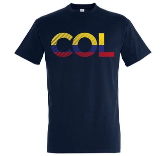 Youth Designz T-Shirt Fußball Look COL Frontprint Schwarz/Dunkelblau/Blau Youth Designz T-Shirt Fußball Look COL Frontprint Schwarz/Dunkelblau/Blau