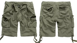 Brandit Cargohose Bermuda Cargoshorts Kurze Hose Short Army BW Sommer Knielang 