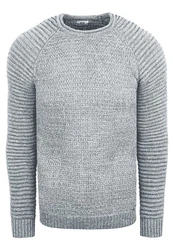 Rusty Neal Strickpullover Grobstrick-Design Grau
