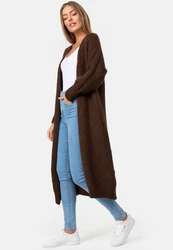 Decay Strickjacke Design Braun/Dunkelbraun/Khaki/Beige