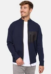 Indicode Strickjacke Manuel Dunkelblau/Hellblau