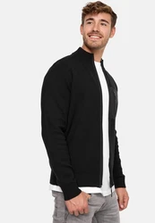 Indicode Strickjacke Manuel Schwarz