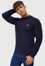 Indicode Strickpullover Dash Navy
