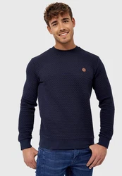 Indicode Strickpullover Dash Navy