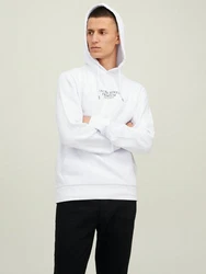 Jack & Jones Sweatshirt JPRBLUArchie Weiß/Creme/Hellblau/Schwarz