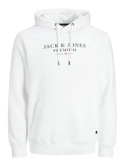 Jack & Jones Sweatshirt JPRBLUArchie Weiß/Creme/Hellblau/Schwarz
