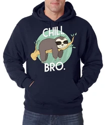 Youth Designz Kapuzenpullover Chill Bro Herren Hoodie Braun